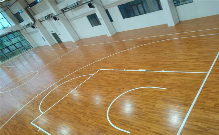 室内篮球地板厚度